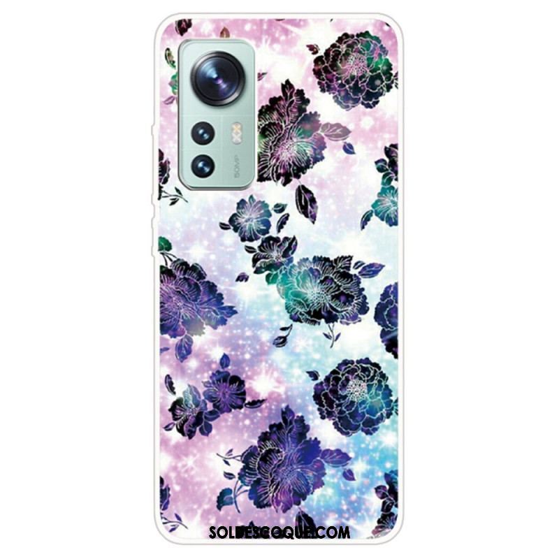 Coque  Xiaomi 12 / 12X  Silicone Fleurs