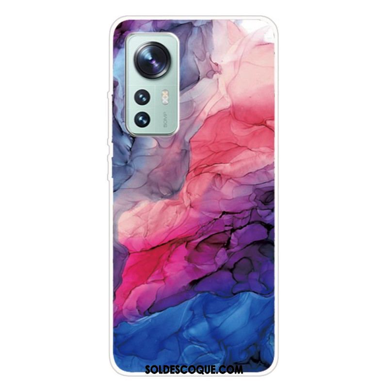 Coque  Xiaomi 12 / 12X  Silicone Marbre