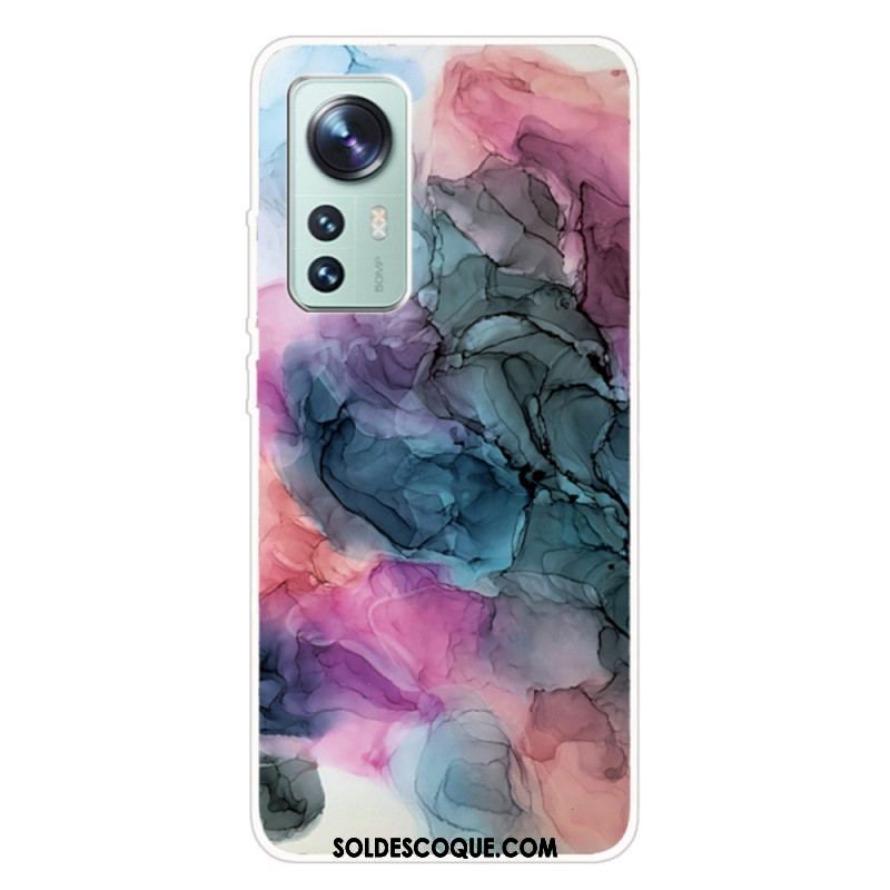 Coque  Xiaomi 12 / 12X  Silicone Marbre