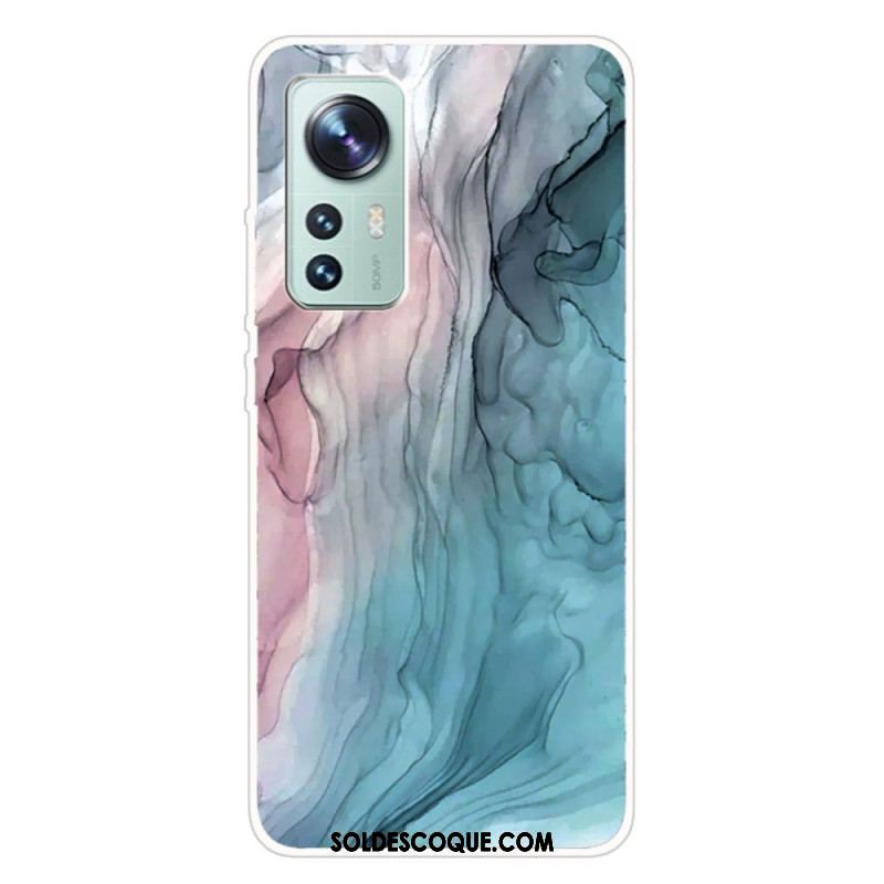 Coque  Xiaomi 12 / 12X  Silicone Marbre