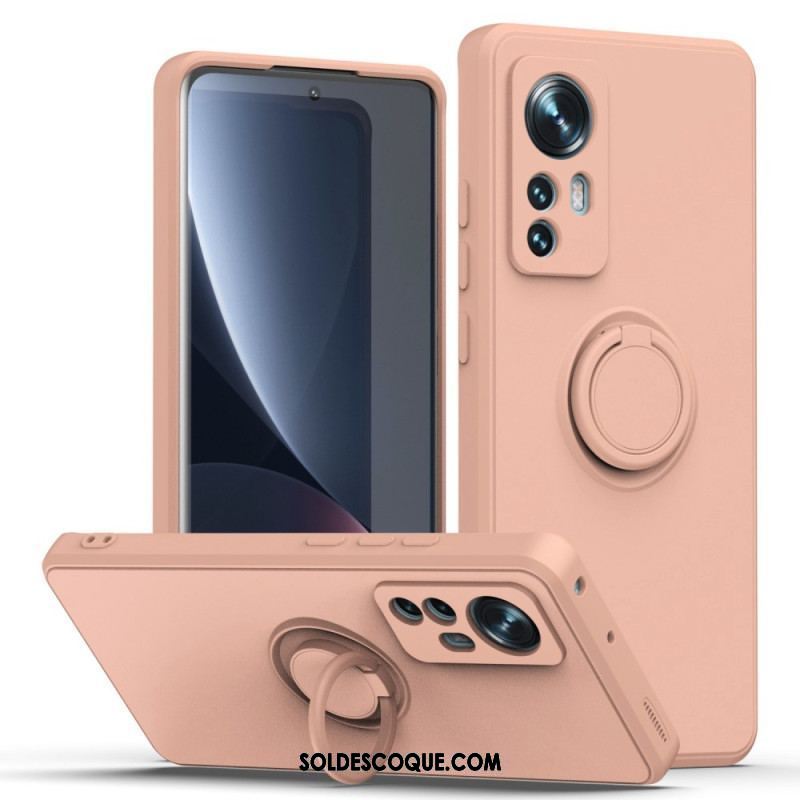 Coque Xiaomi 12 / 12X Unie Anneau-Support