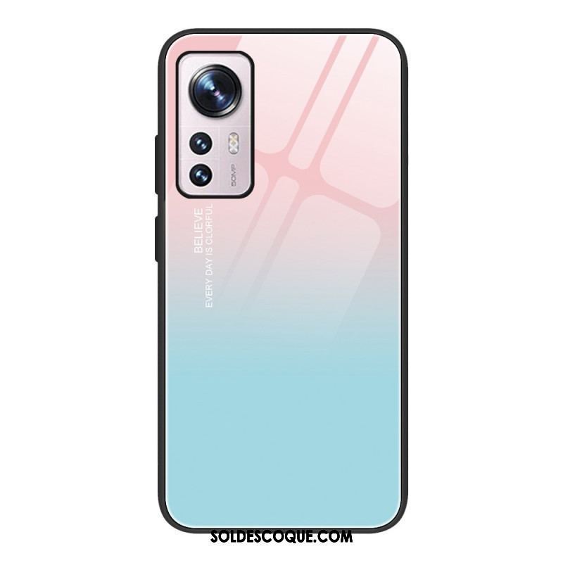 Coque Xiaomi 12 / 12X Verre Trempé Gradient