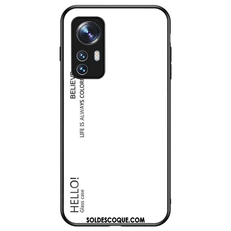 Coque  Xiaomi 12 / 12X Verre Trempé Hello