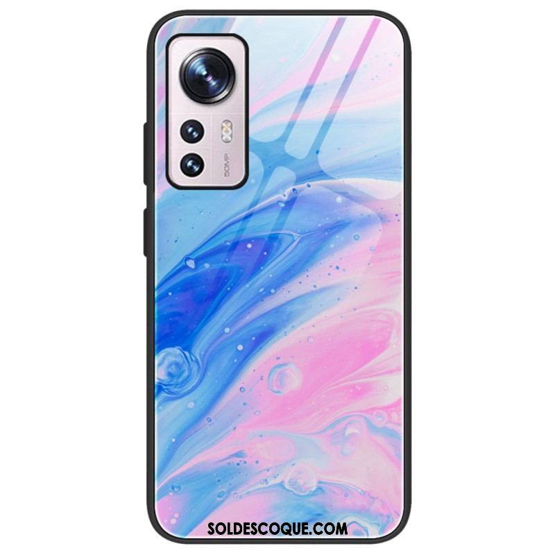 Coque Xiaomi 12 / 12X Verre Trempé Marble Colors