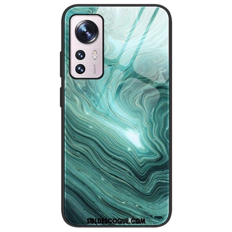 Coque Xiaomi 12 / 12X Verre Trempé Marble Colors