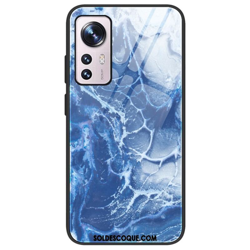 Coque Xiaomi 12 / 12X Verre Trempé Marble Colors