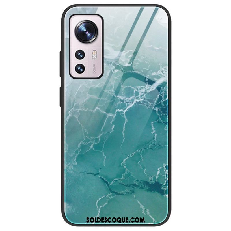 Coque Xiaomi 12 / 12X Verre Trempé Marble Colors