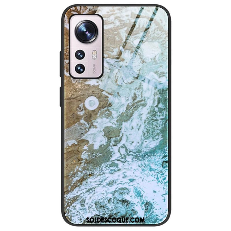 Coque Xiaomi 12 / 12X Verre Trempé Marble Colors