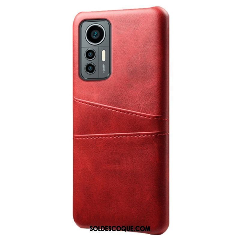 Coque Xiaomi 12 Lite Effet Cuir Porte-Cartes