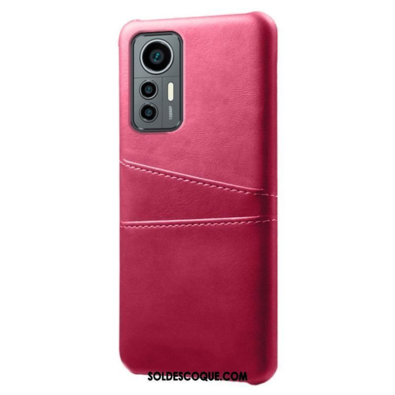 Coque Xiaomi 12 Lite Effet Cuir Porte-Cartes