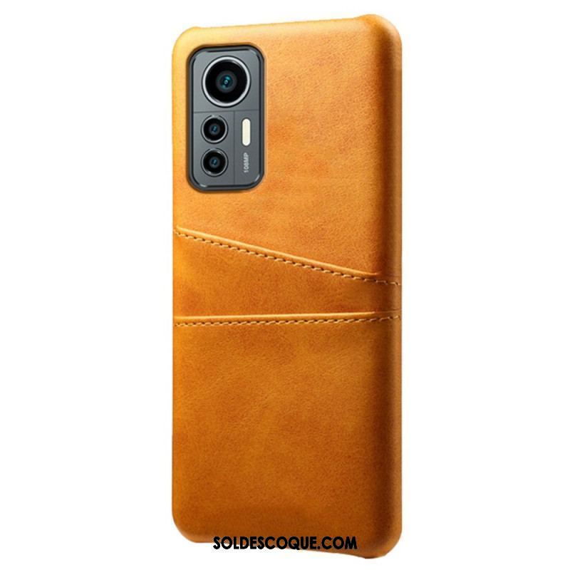 Coque Xiaomi 12 Lite Effet Cuir Porte-Cartes