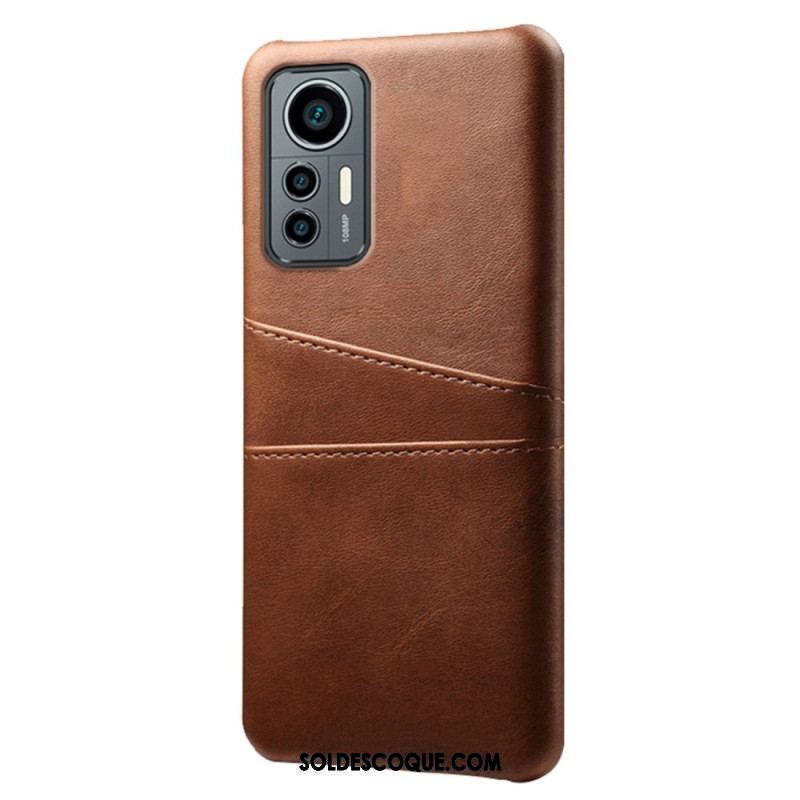 Coque Xiaomi 12 Lite Effet Cuir Porte-Cartes