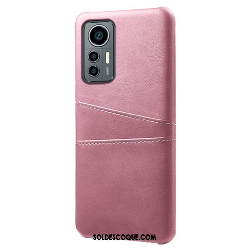 Coque Xiaomi 12 Lite Effet Cuir Porte-Cartes