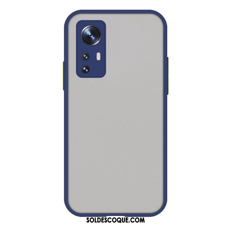 Coque Xiaomi 12 Lite Hybride Rebords Colorés