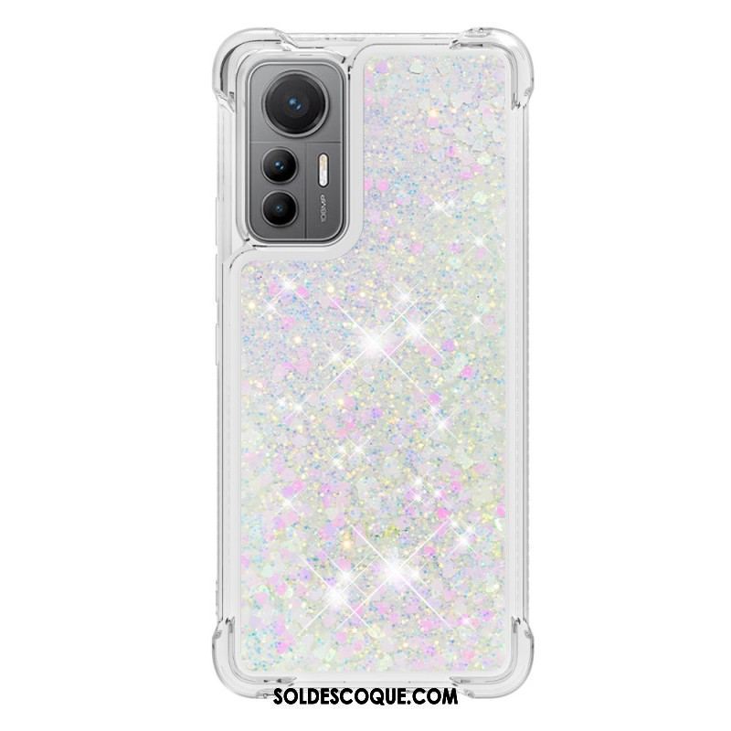 Coque Xiaomi 12 Lite Paillettes Colorées