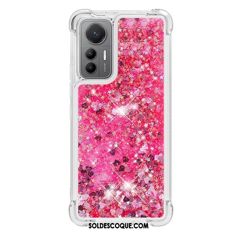 Coque Xiaomi 12 Lite Paillettes Colorées