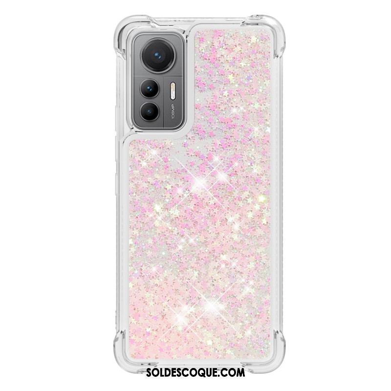 Coque Xiaomi 12 Lite Paillettes Colorées