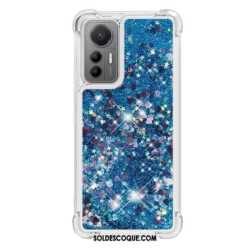 Coque Xiaomi 12 Lite Paillettes Colorées