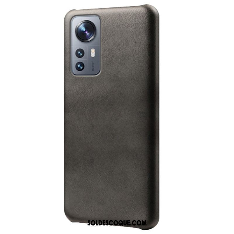 Coque Xiaomi 12 Pro Effet Cuir