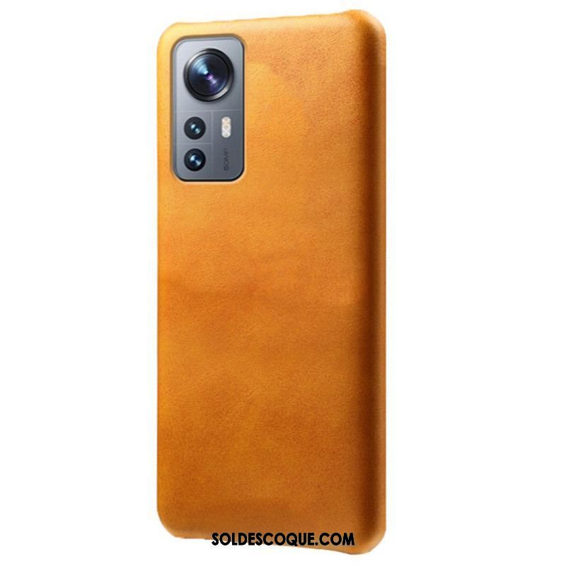 Coque Xiaomi 12 Pro Effet Cuir