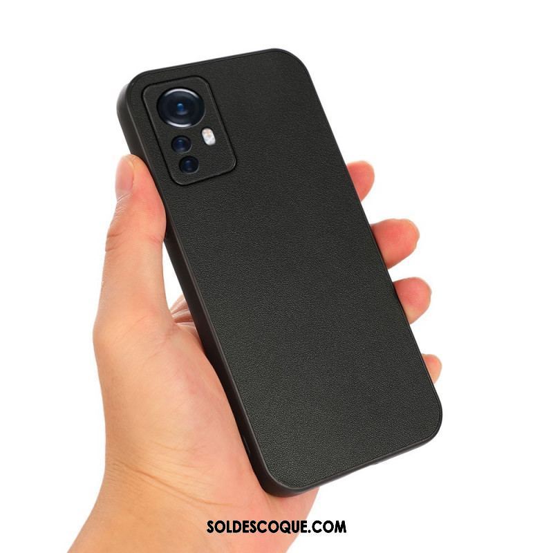 Coque Xiaomi 12 Pro Véritable Cuir