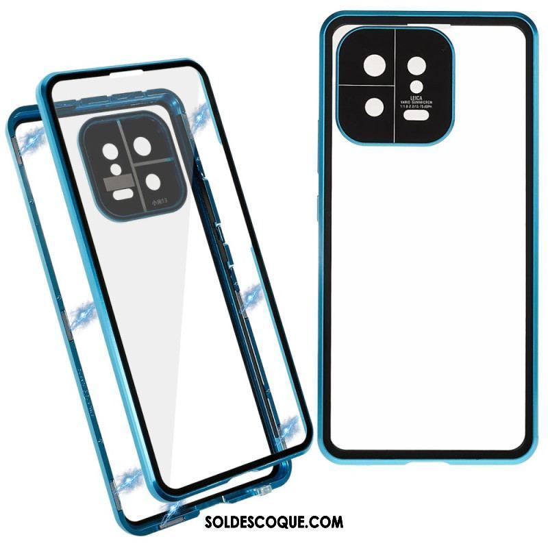 Coque Xiaomi 13 Avant et Arrière Verre Trempé et Métal