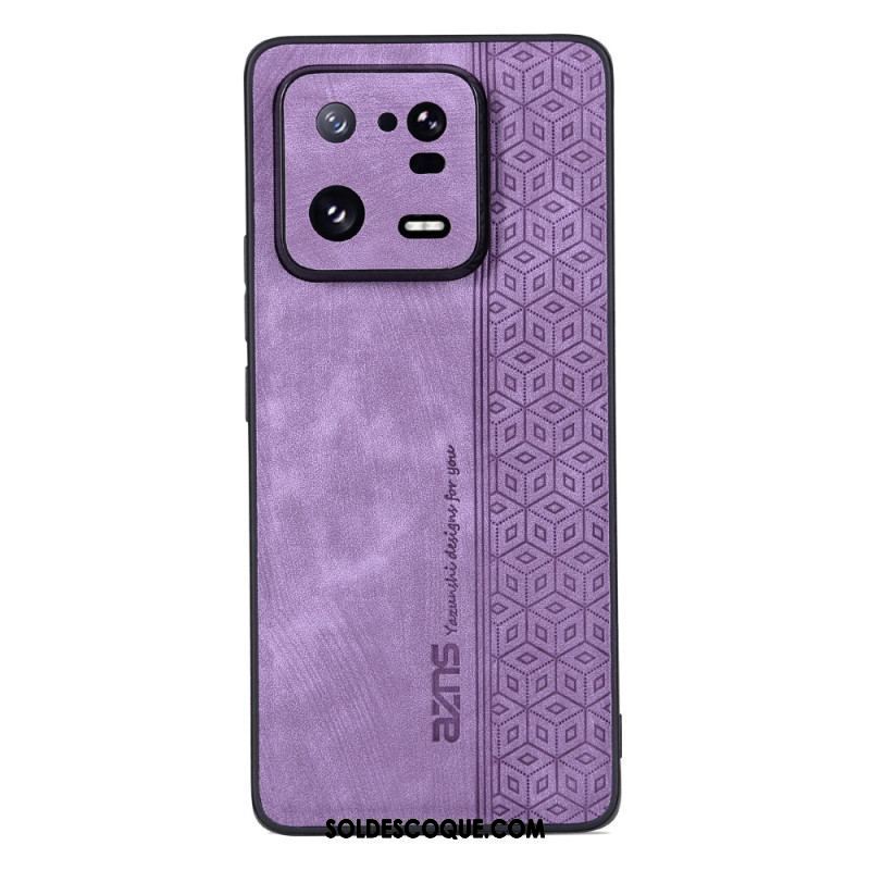 Coque Xiaomi 13 Effet Cuir AZNS