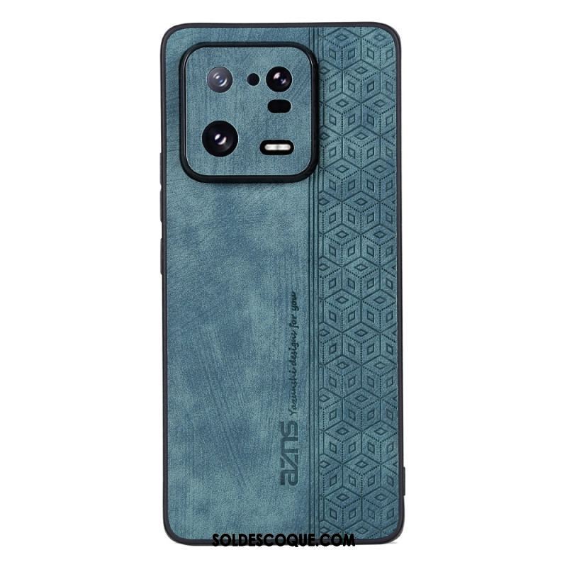 Coque Xiaomi 13 Pro Effet Cuir AZNS