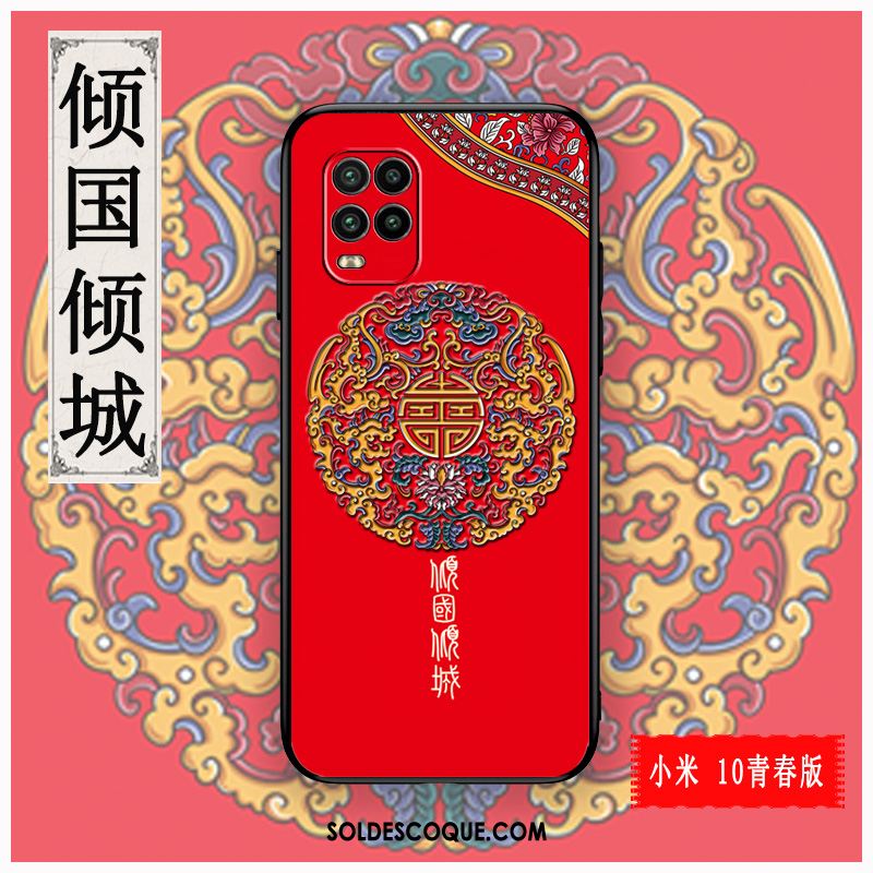 Coque Xiaomi Mi 10 Lite Petit Personnalisé Personnalité Nouveau Étui Housse Pas Cher