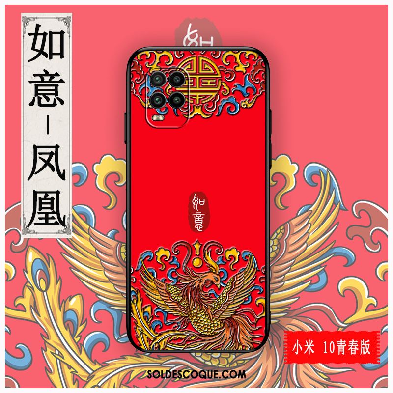 Coque Xiaomi Mi 10 Lite Petit Personnalisé Personnalité Nouveau Étui Housse Pas Cher