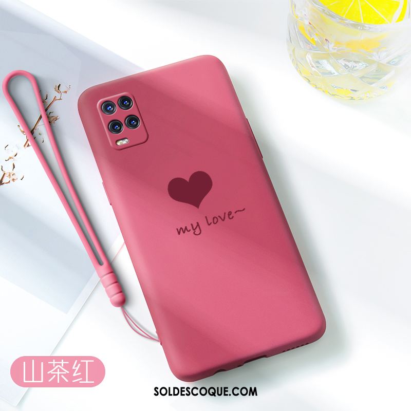 Coque Xiaomi Mi 10 Lite Silicone Amour Antidérapant Téléphone Portable Très Mince En Vente