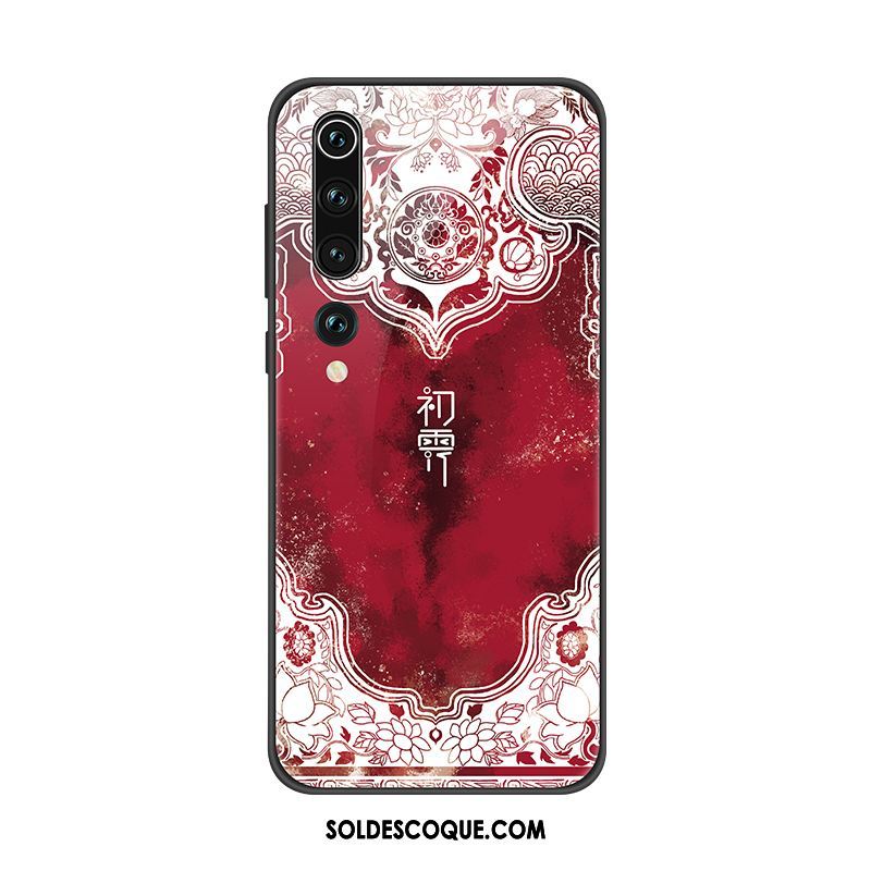 Coque Xiaomi Mi 10 Personnalité Créatif Amoureux Style Chinois Net Rouge Pas Cher