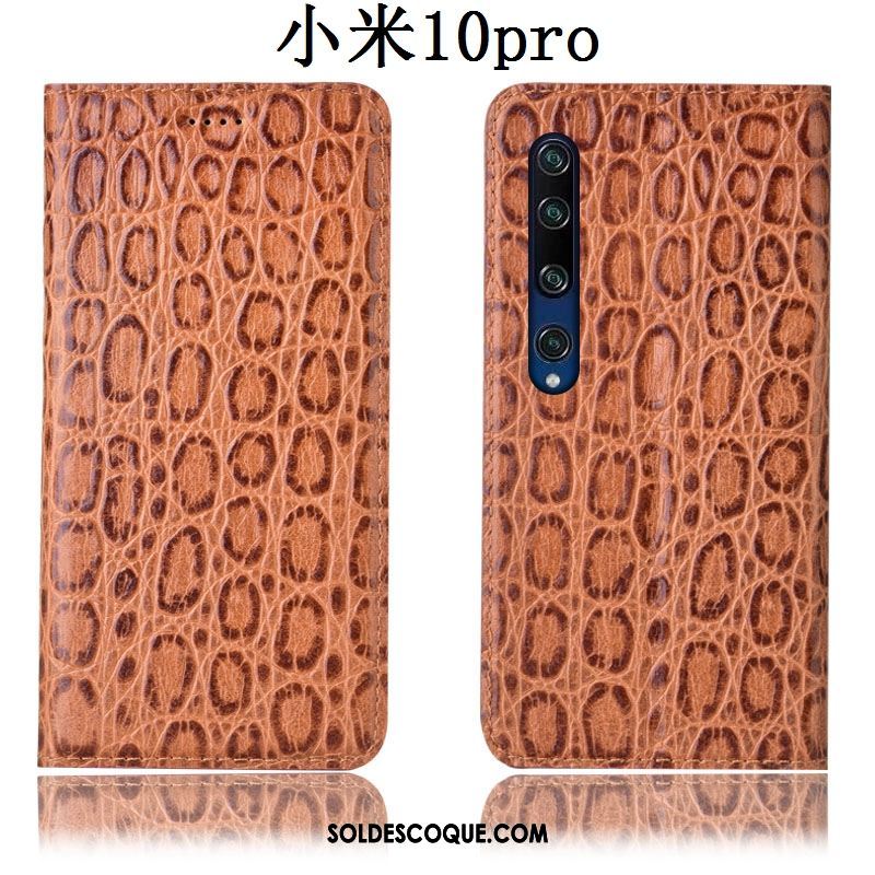 Coque Xiaomi Mi 10 Pro Noir Téléphone Portable Petit Étui En Cuir Jeunesse En Vente
