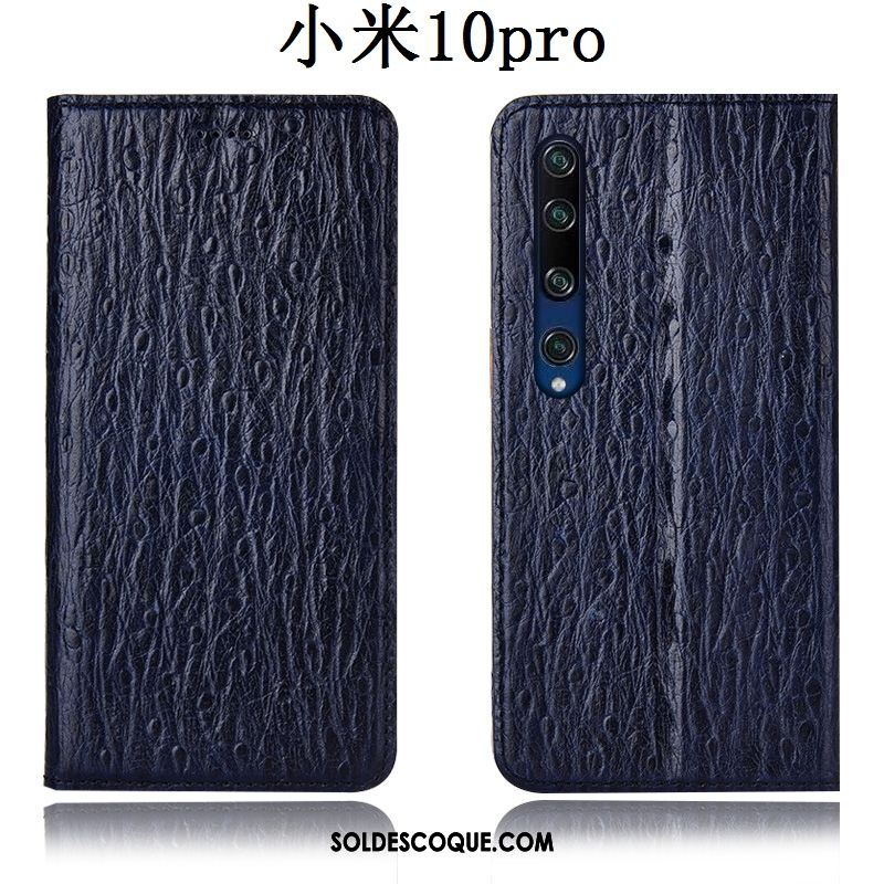 Coque Xiaomi Mi 10 Pro Petit Modèle Fleurie Incassable Étui Étui En Cuir Housse En Vente