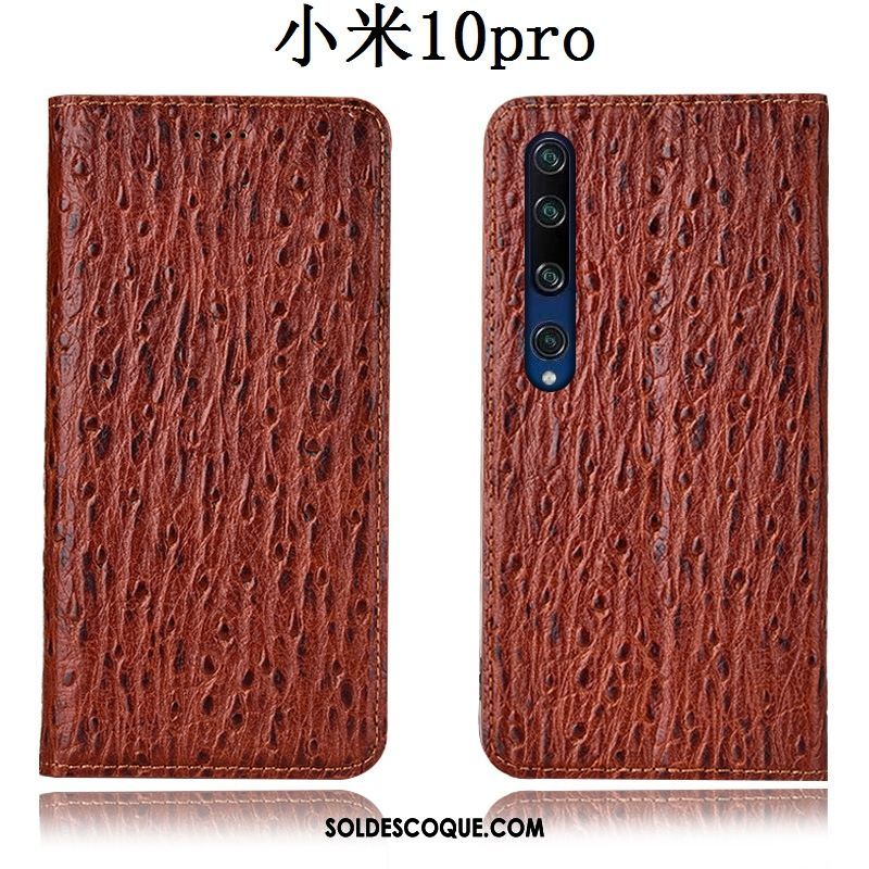 Coque Xiaomi Mi 10 Pro Petit Modèle Fleurie Incassable Étui Étui En Cuir Housse En Vente