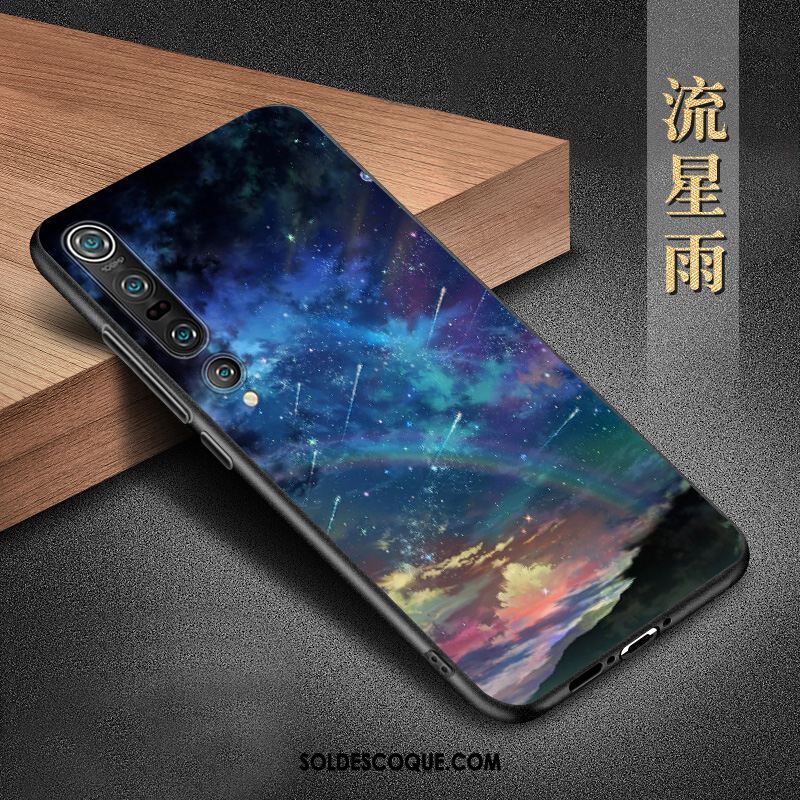 Coque Xiaomi Mi 10 Pro Téléphone Portable Délavé En Daim Étui Incassable Tendance Housse En Vente