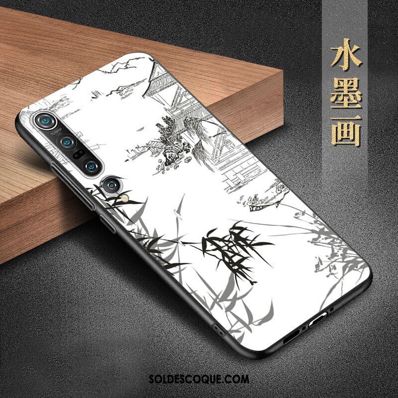 Coque Xiaomi Mi 10 Pro Téléphone Portable Délavé En Daim Étui Incassable Tendance Housse En Vente