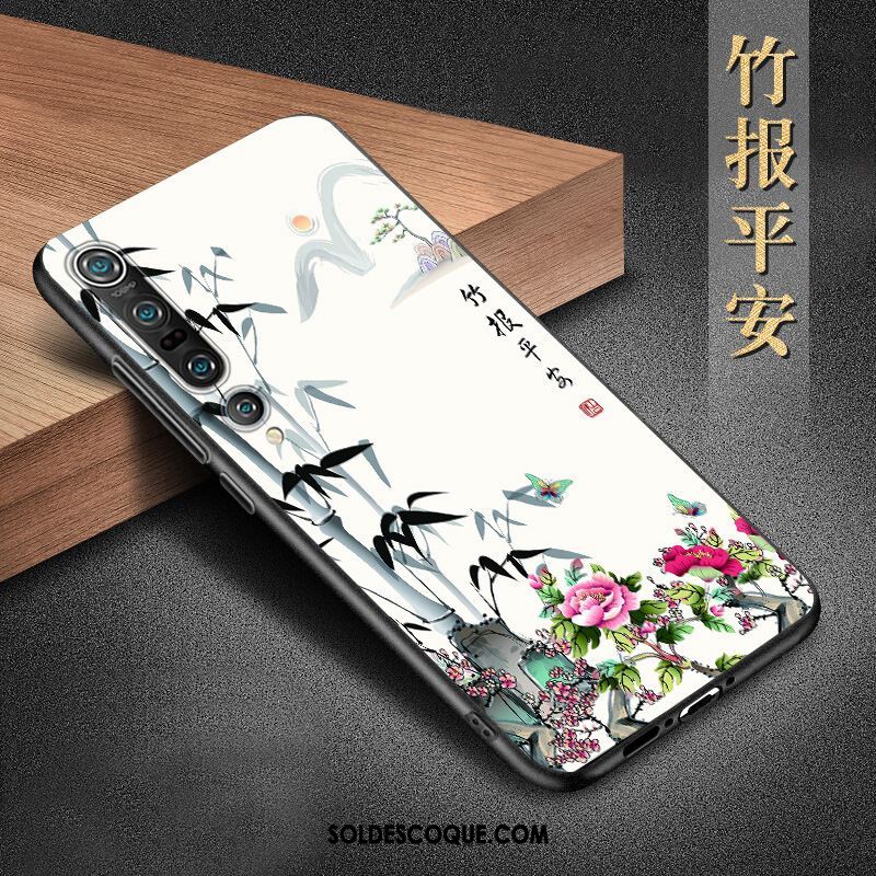 Coque Xiaomi Mi 10 Pro Téléphone Portable Délavé En Daim Étui Incassable Tendance Housse En Vente