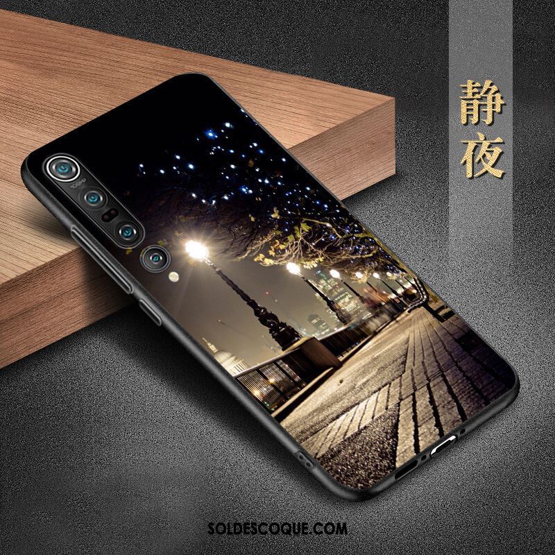 Coque Xiaomi Mi 10 Pro Téléphone Portable Délavé En Daim Étui Incassable Tendance Housse En Vente