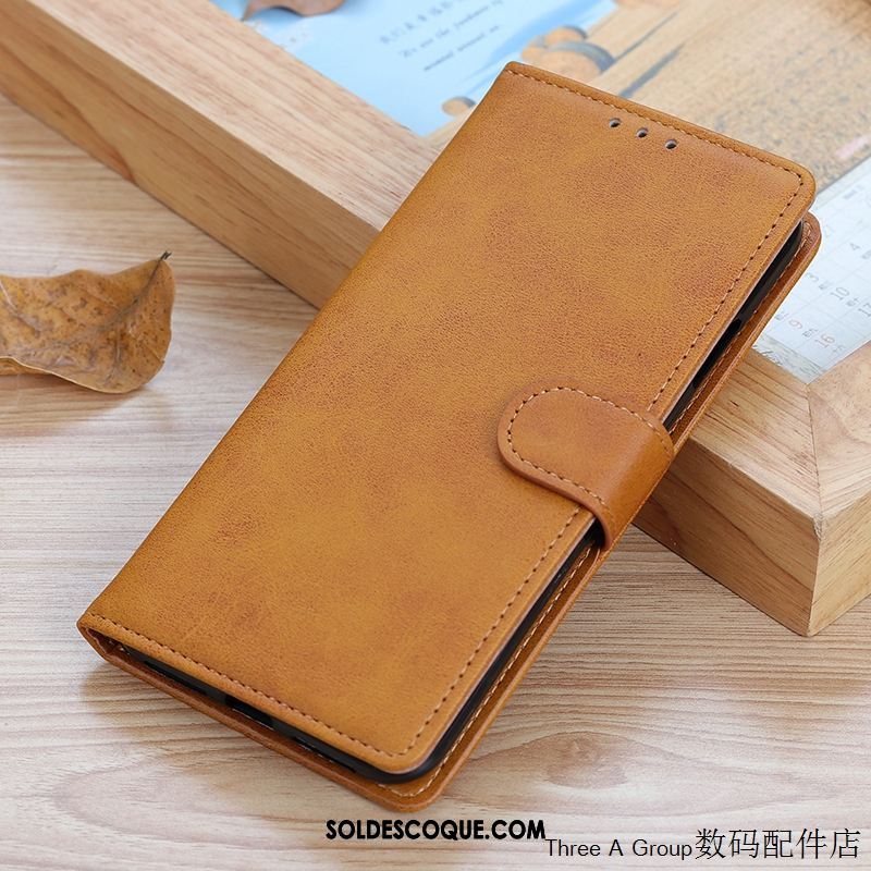 Coque Xiaomi Mi 10 Pro Étui En Cuir Incassable Petit Fluide Doux Business En Vente