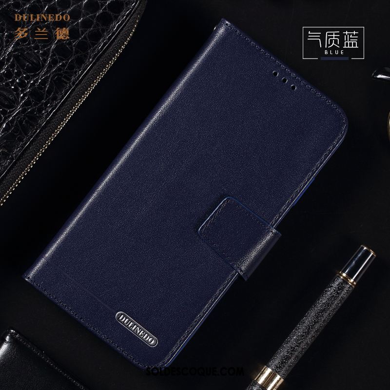 Coque Xiaomi Mi 10 Pro Étui En Cuir Téléphone Portable Carte Tout Compris Net Rouge Soldes