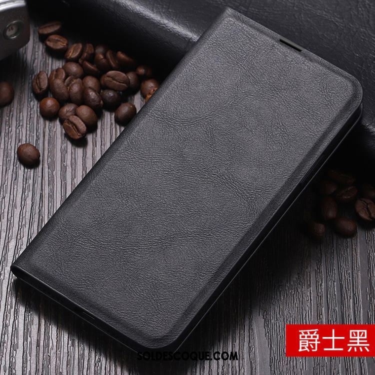 Coque Xiaomi Mi 10 Téléphone Portable Carte Incassable Étui En Cuir Simple En Vente
