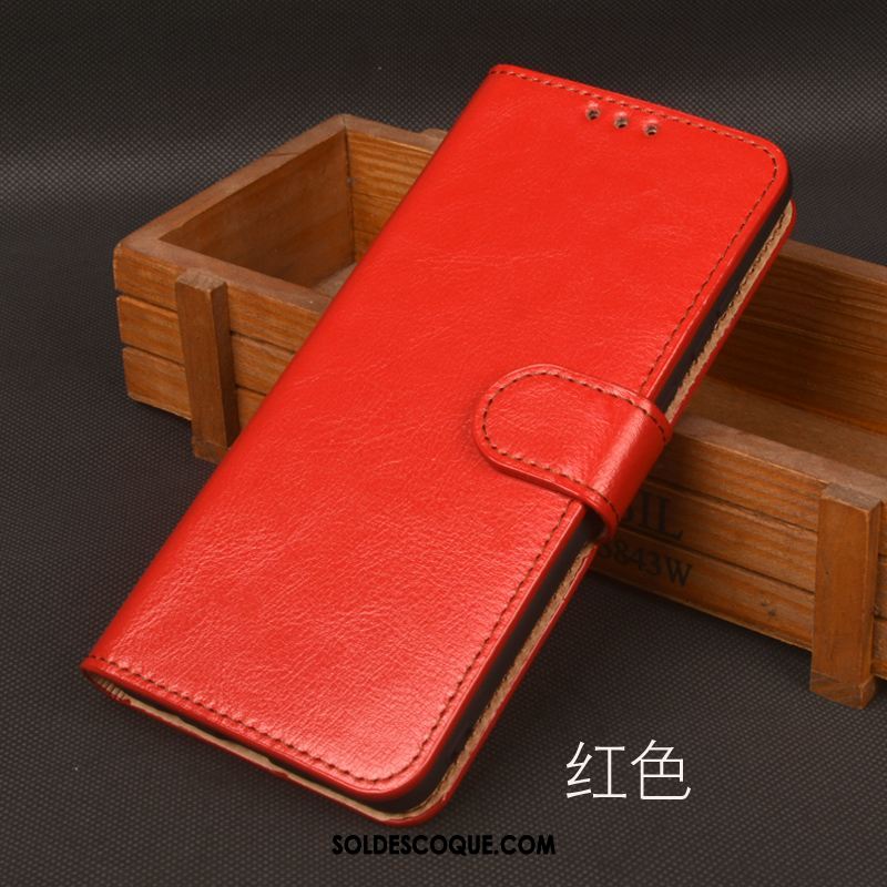 Coque Xiaomi Mi 10 Étui En Cuir Petit Incassable Magnétisme Protection Soldes