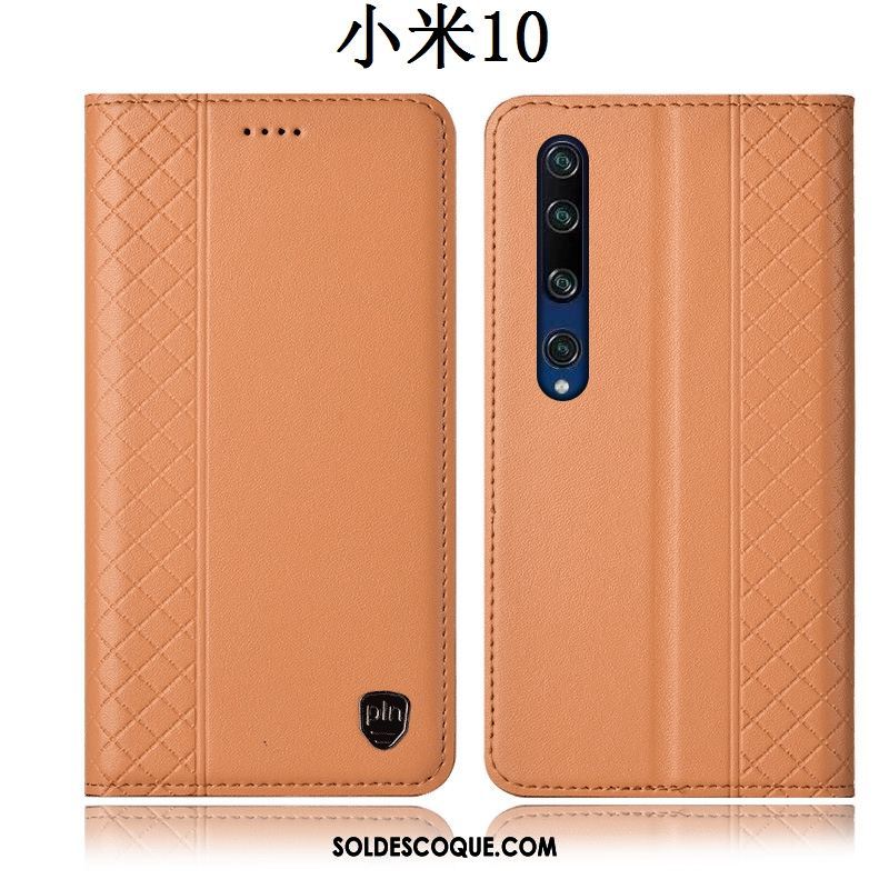 Coque Xiaomi Mi 10 Étui Téléphone Portable Incassable Étui En Cuir Tout Compris Soldes