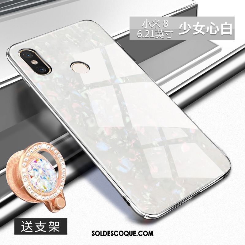 Coque Xiaomi Mi 8 Charmant Protection Petit Marque De Tendance Silicone Pas Cher
