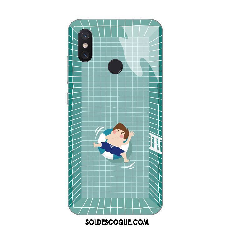 Coque Xiaomi Mi 8 Dessin Animé Amoureux Étui Fluide Doux Téléphone Portable France