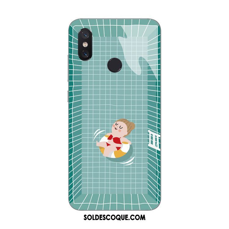 Coque Xiaomi Mi 8 Dessin Animé Amoureux Étui Fluide Doux Téléphone Portable France