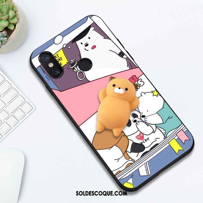 Coque Xiaomi Mi 8 Dimensionnel Tout Compris Silicone Créatif Décompression Pas Cher