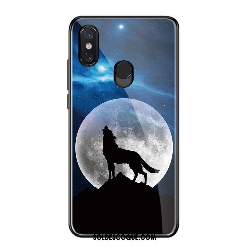 Coque Xiaomi Mi 8 Dégradé Dessin Animé Incassable Très Mince Silicone En Vente