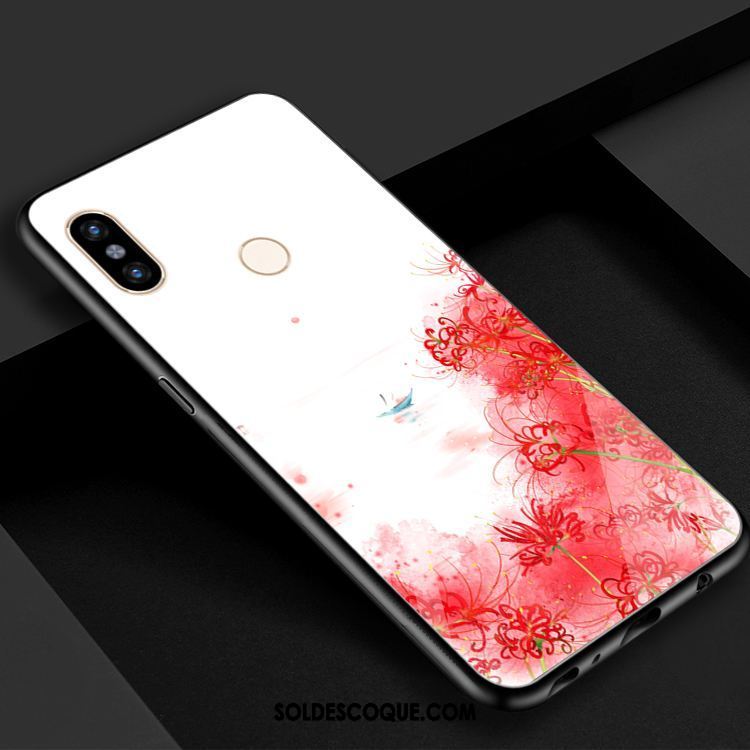 Coque Xiaomi Mi 8 Fleur Téléphone Portable Blanc Petit Créatif En Vente
